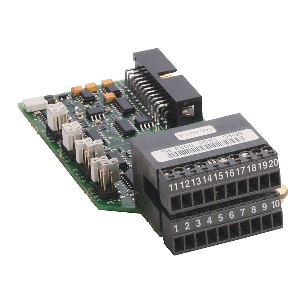 Product image for Kit I/O option 6-digital input analog I/O 24VDC