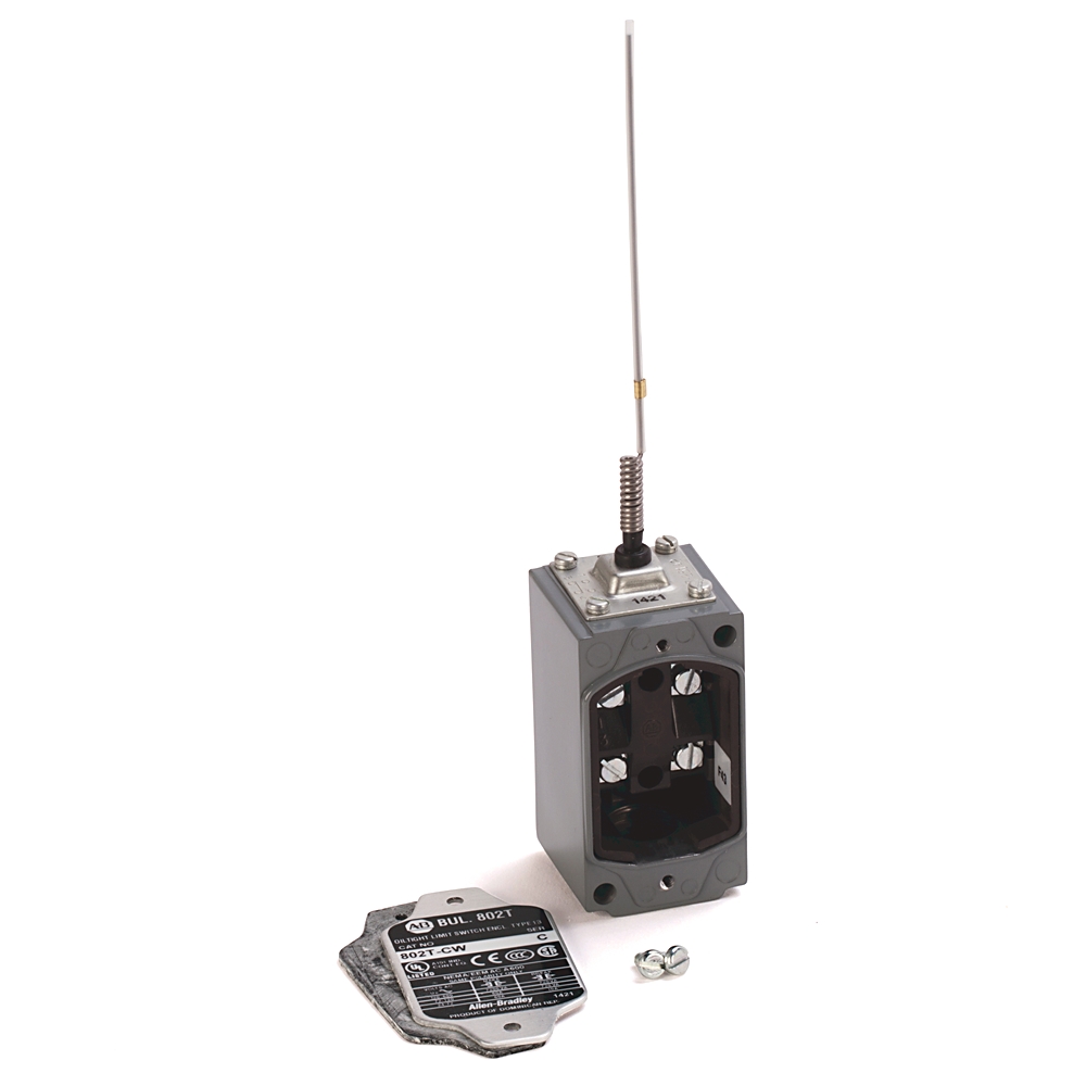 Product image for Switch limit non plug-in wire cat whisker 2-circuit 0.06Nm