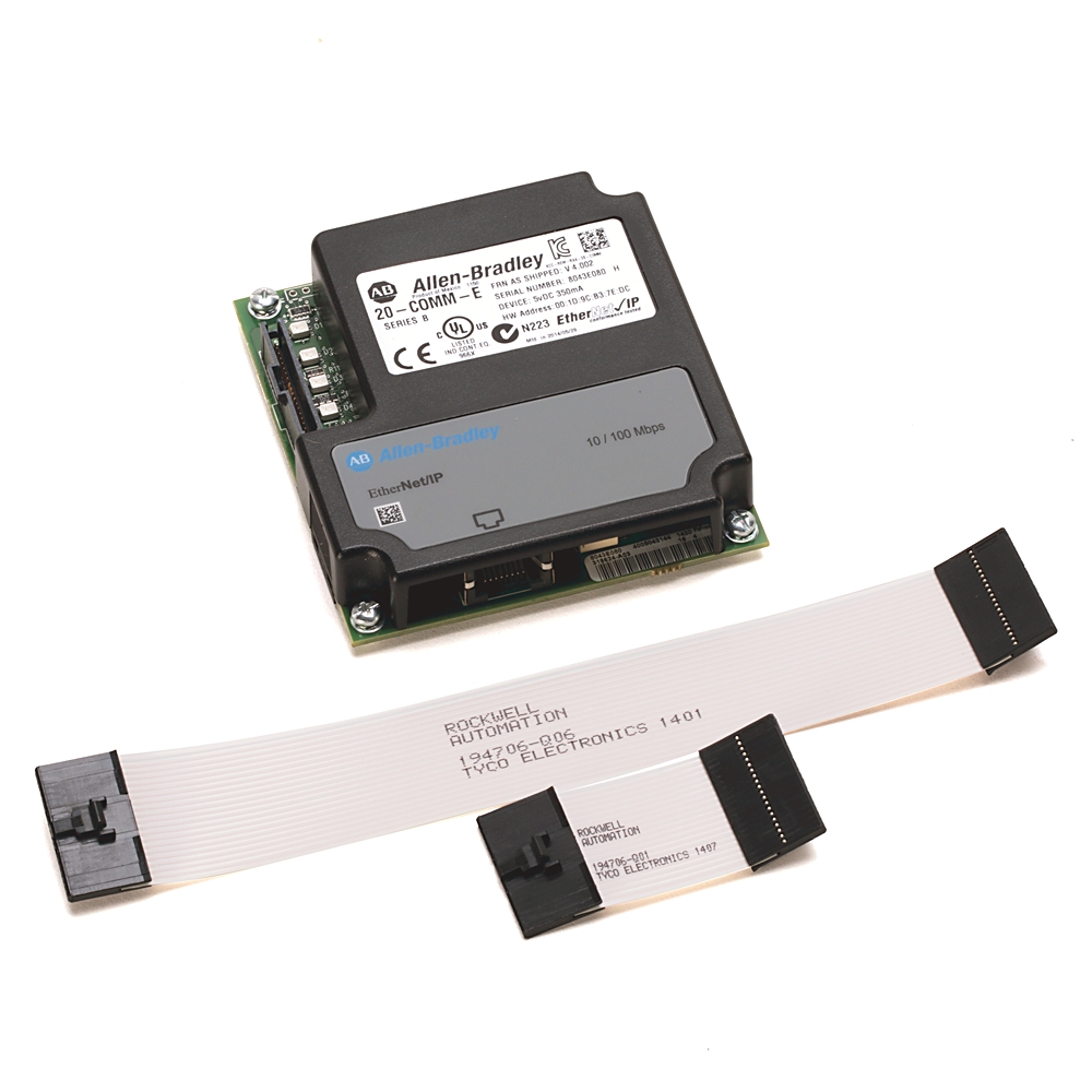 Product image for ABRA 20-COMM-E ETHERNET COMMUNIC ADAPTER FOR POWERFLEX70/700/700H & POWERFLEX700S VFD'S