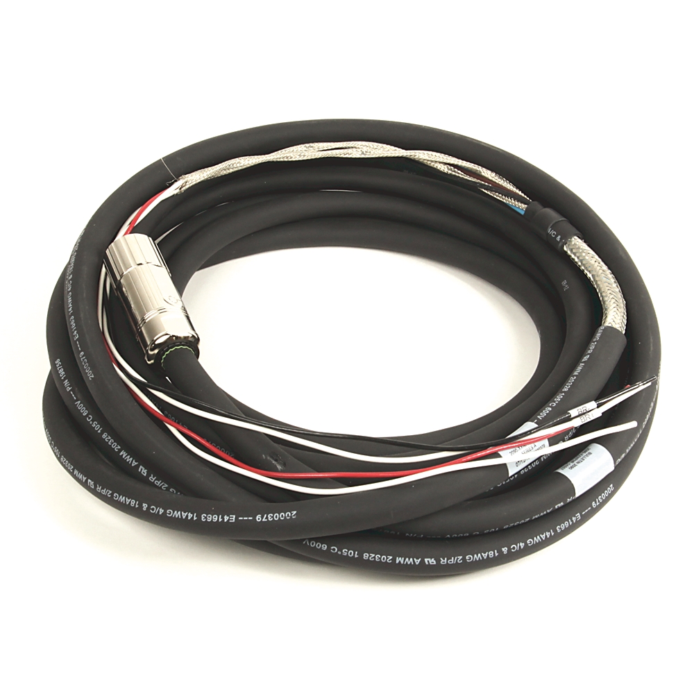 Product image for Cable power non-flex 14AWG TPE M4 black 9m