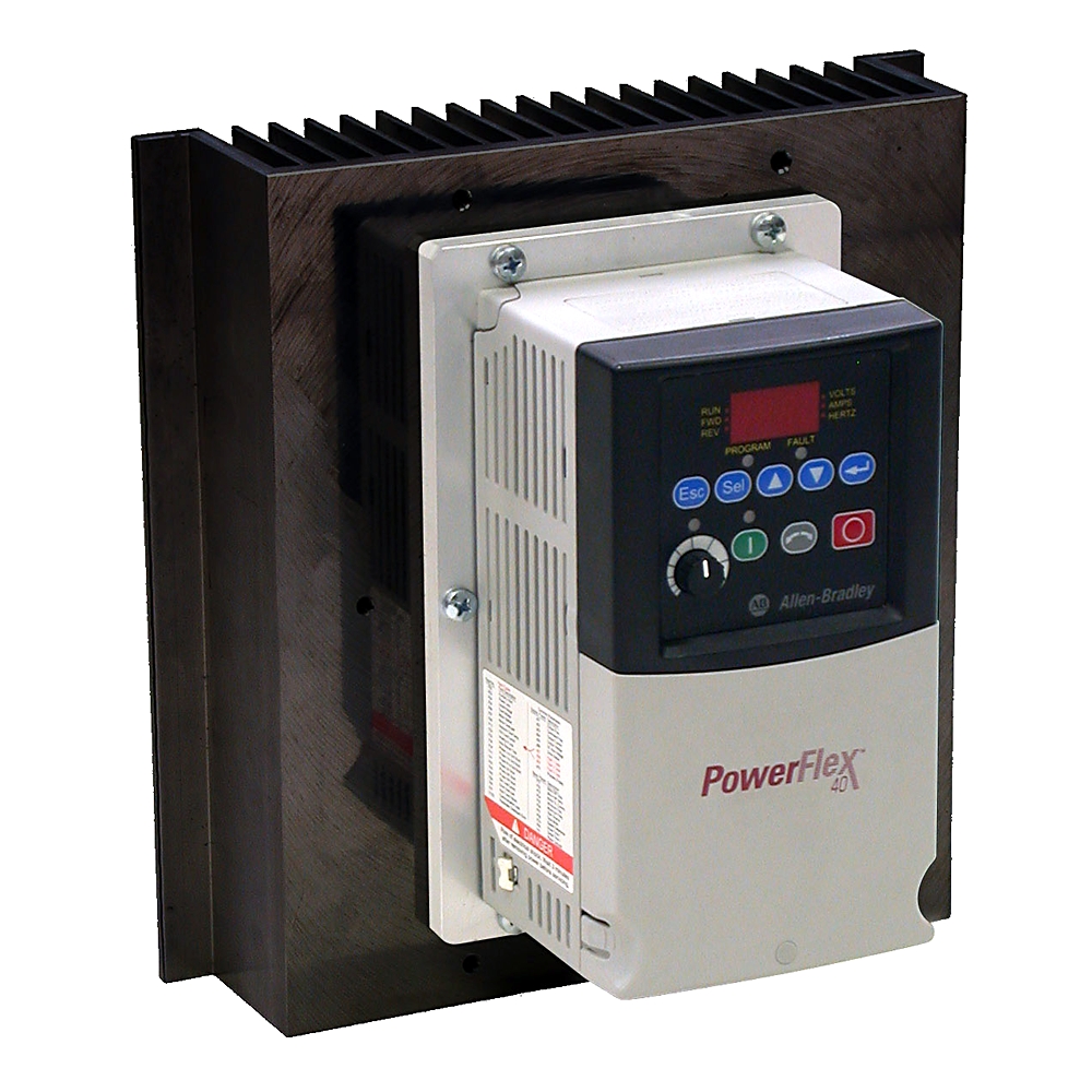 Product image for AC drive PowerFlex 40 open type 3phase 6A 2.2kW 480VAC