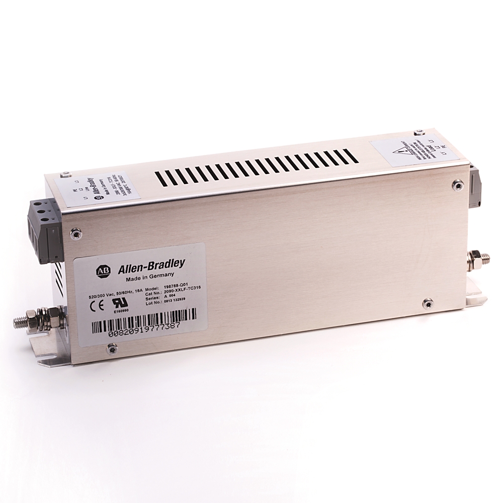Product image for Filter AC line 3-phase 16A 520VAC 7.1W