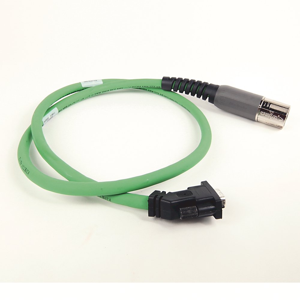 Product image for Cable feedback non-flex flying lead D-sub 22AWG TPE M7 green 60m