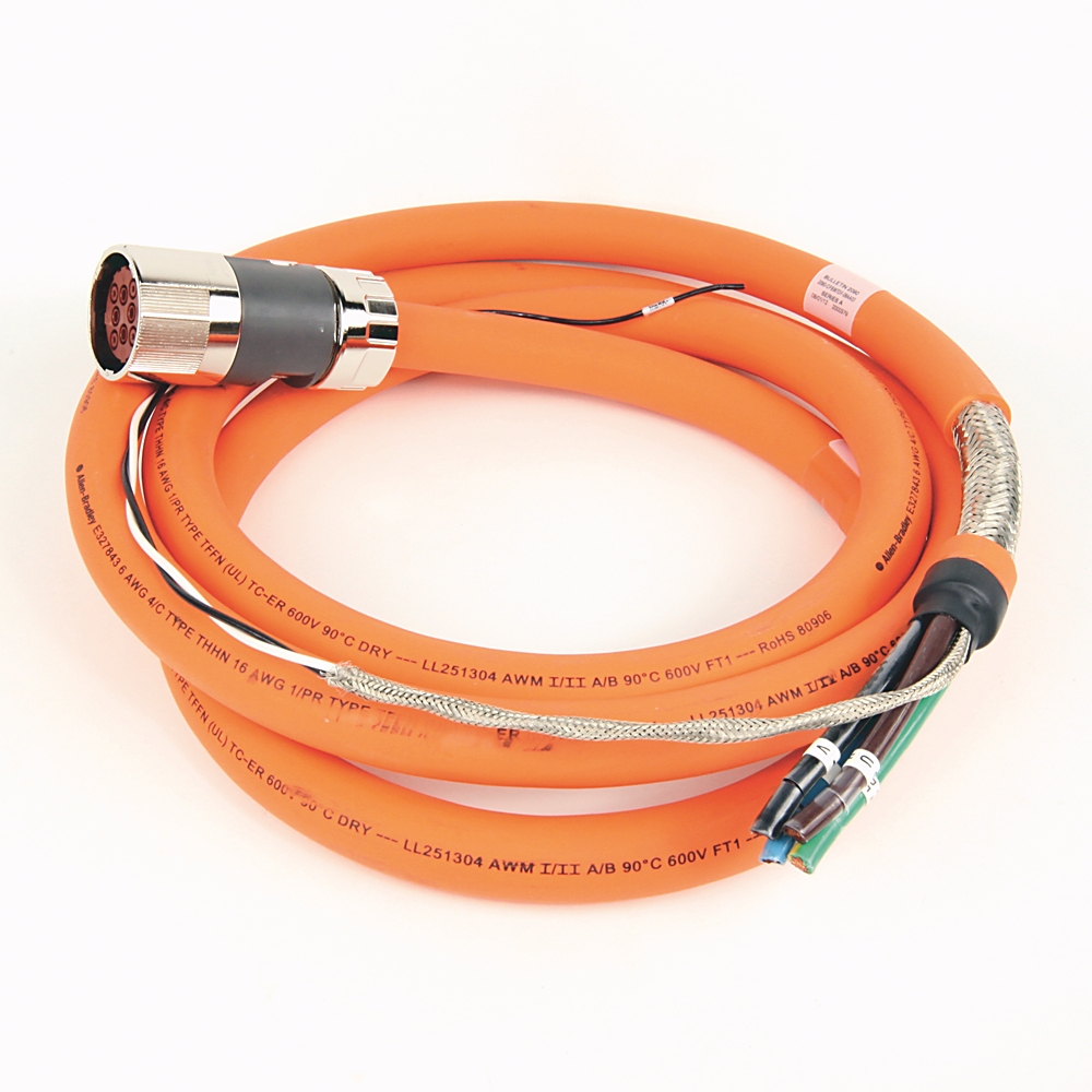 Product image for Cable power/brake non-flex 2AWG TPE M7 orange 30m