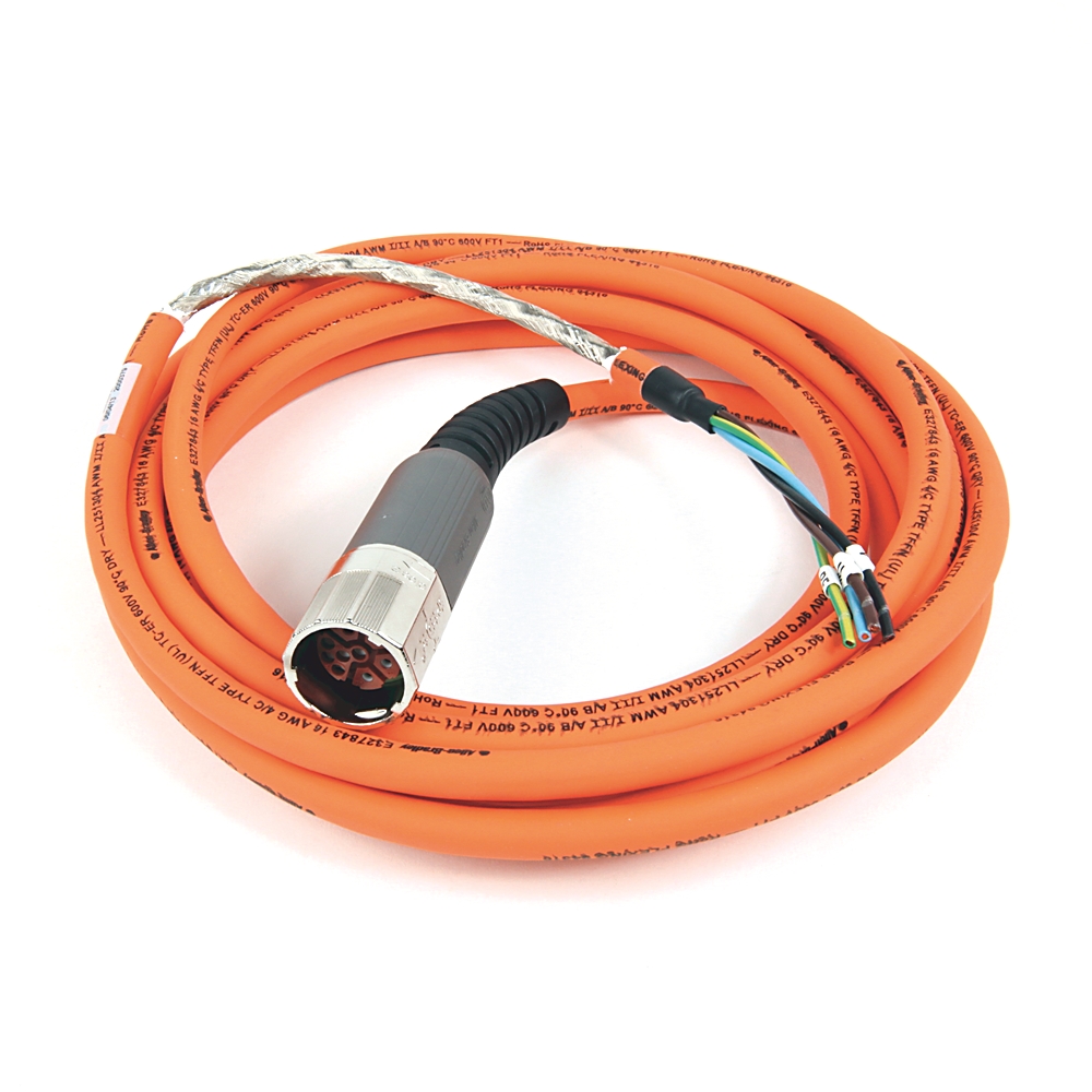Product image for Cable power continuous flex 16AWG TPE M7 orange 5m