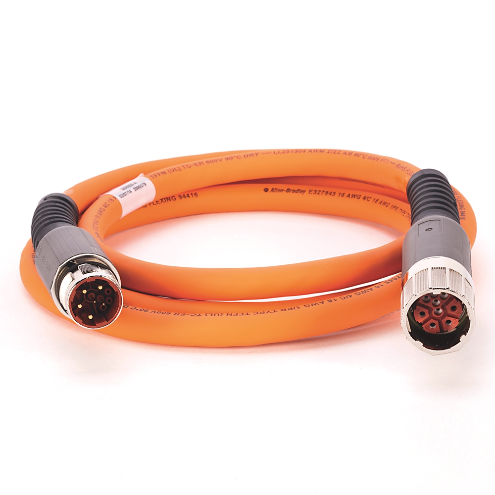 Product image for Cable extension continuous flex 14AWG TPE M7 orange 15m