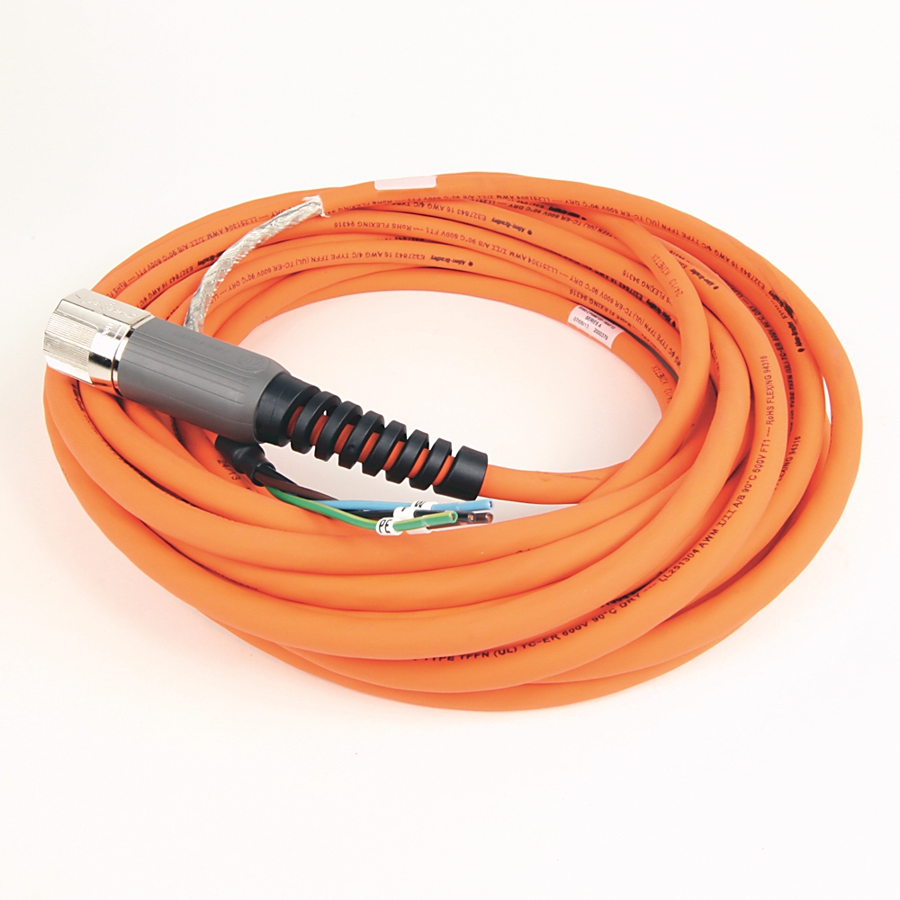 Product image for Cable power continuous flex 16AWG TPE M7 orange 12m