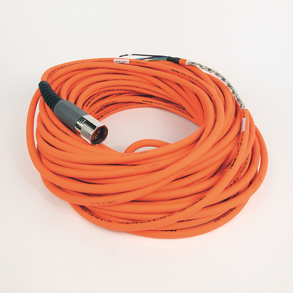 Product image for Cable power continuous flex 16AWG TPE M7 orange 30m