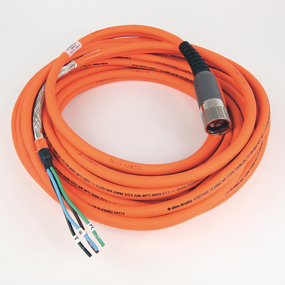 Product image for Cable power continuous flex 14AWG TPE M7 orange 15m