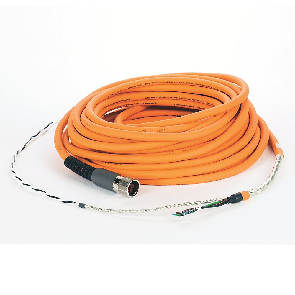 Product image for Cable power/brake continuous flex 16AWG TPE M7 orange 20m