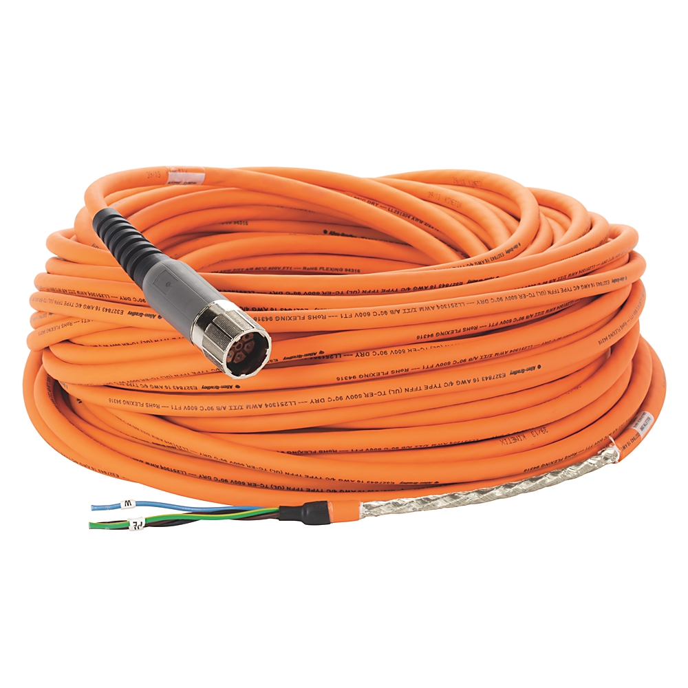 Product image for Cable power/brake continuous flex 16AWG TPE M7 orange 40m