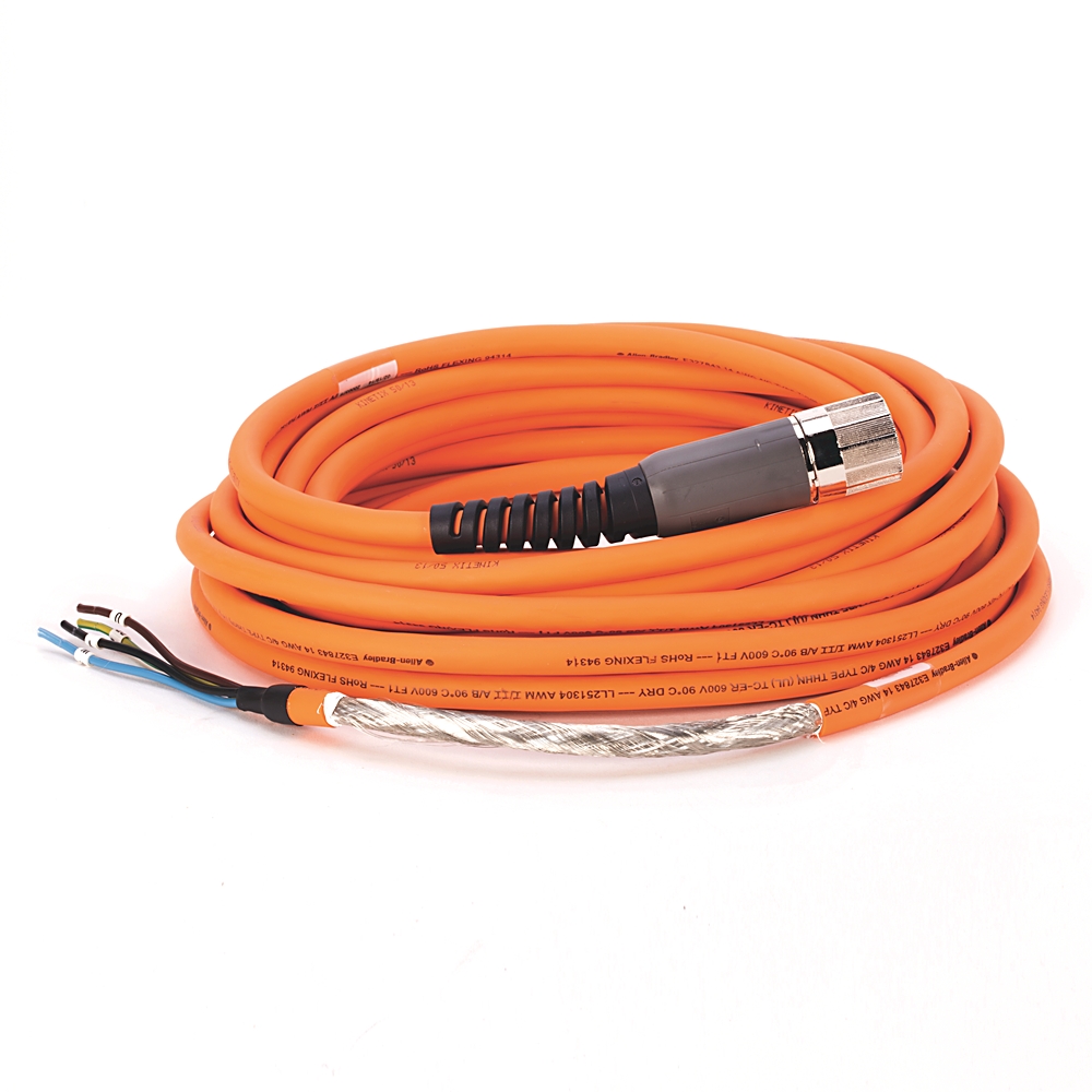 Product image for Cable power continuous flex 14AWG TPE M7 orange 30m
