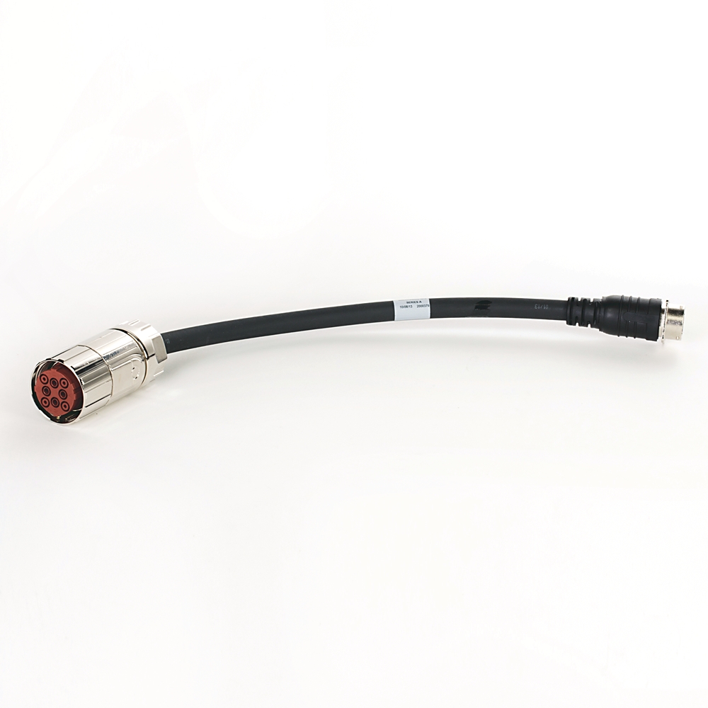 Product image for Cable power transition 10AWG TPE M4 black 5m