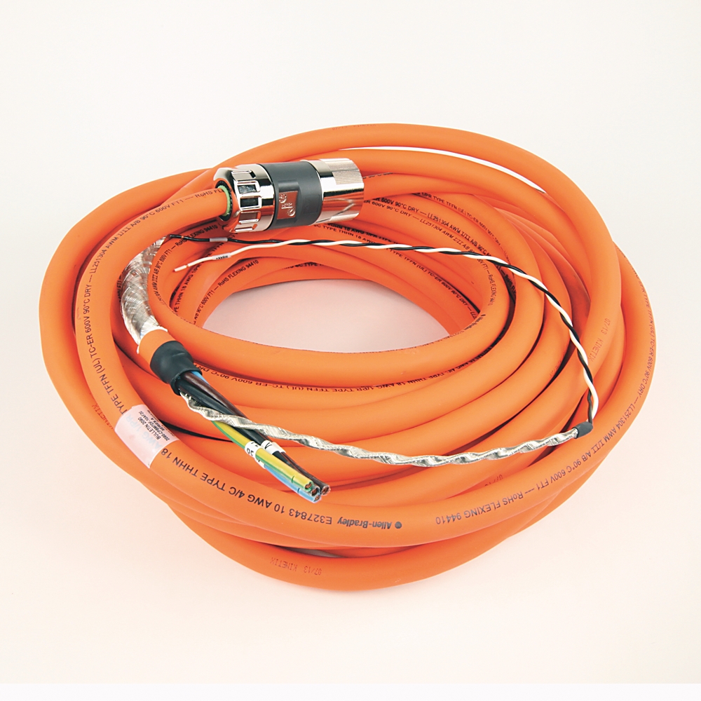 Product image for Cable power/brake continuous flex 10AWG TPE M7 orange 15m