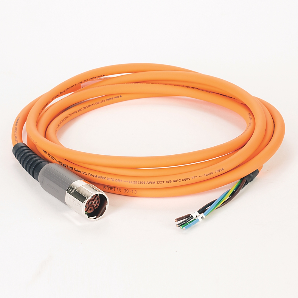 Product image for Cable power non-flex 14AWG TPE M7 orange 30m