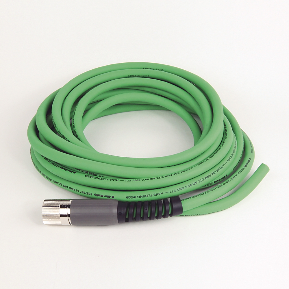 Product image for Cable feedback continuous flex 26AWG TPE M7 green 7m