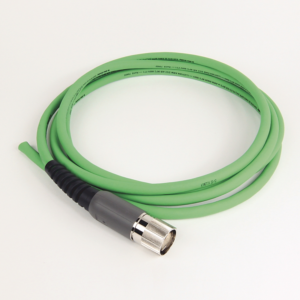 Product image for Cable motor/actuator standard non-flex TPE green 3m
