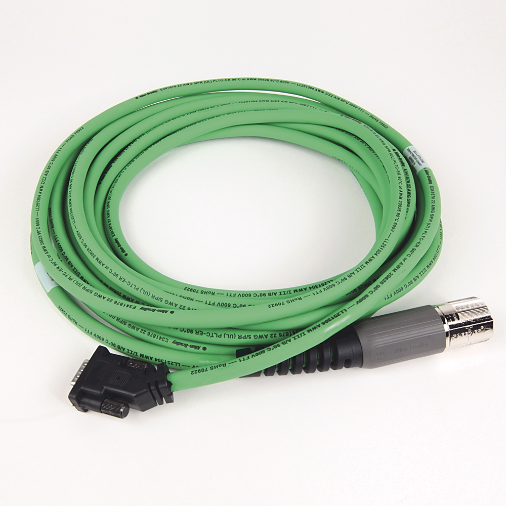 Product image for Cable feedback non-flex 22AWG TPE M7 green 7m