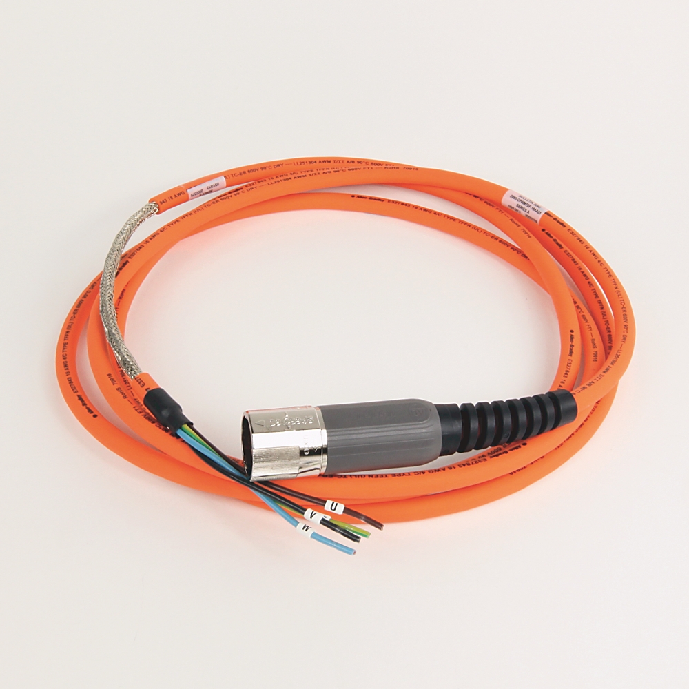 Product image for Cable motor/actuator standard non-flex TPE orange 3m