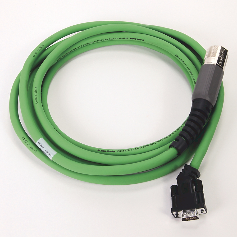 Product image for Cable feedback non-flex D-sub 22AWG TPE M7 green 4m