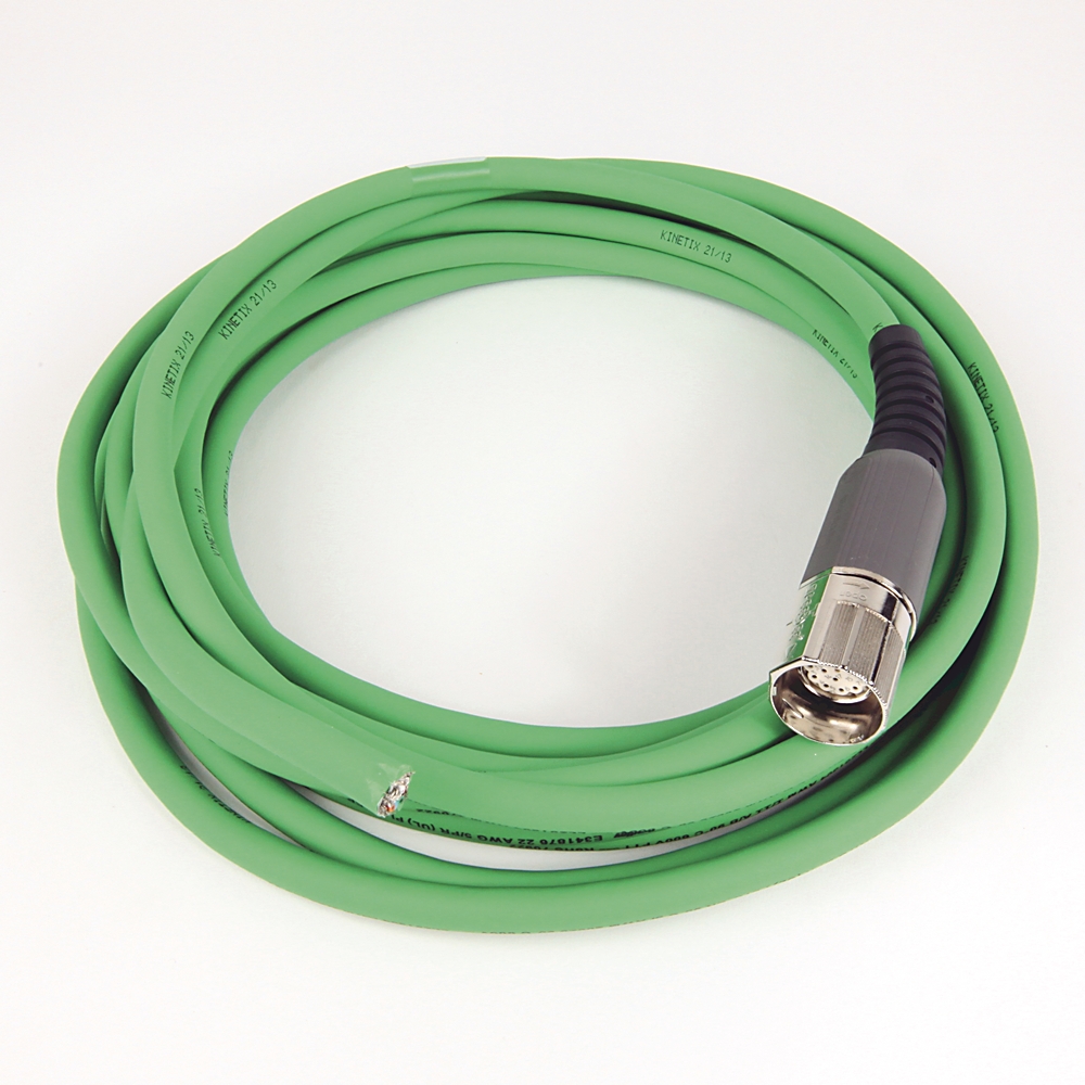 Product image for Cable motor/actuator standard non-flex TPE green 7m