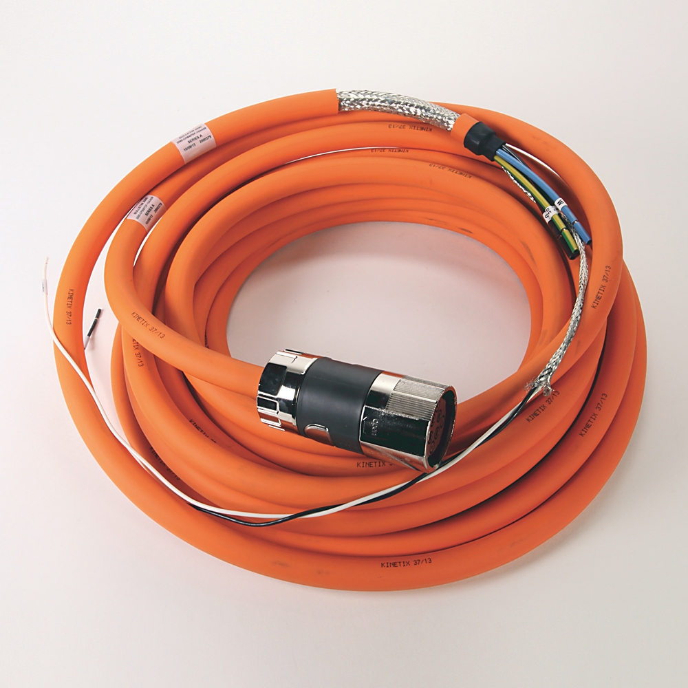 Product image for Cable power/brake non-flex 10AWG TPE M7 orange 9m