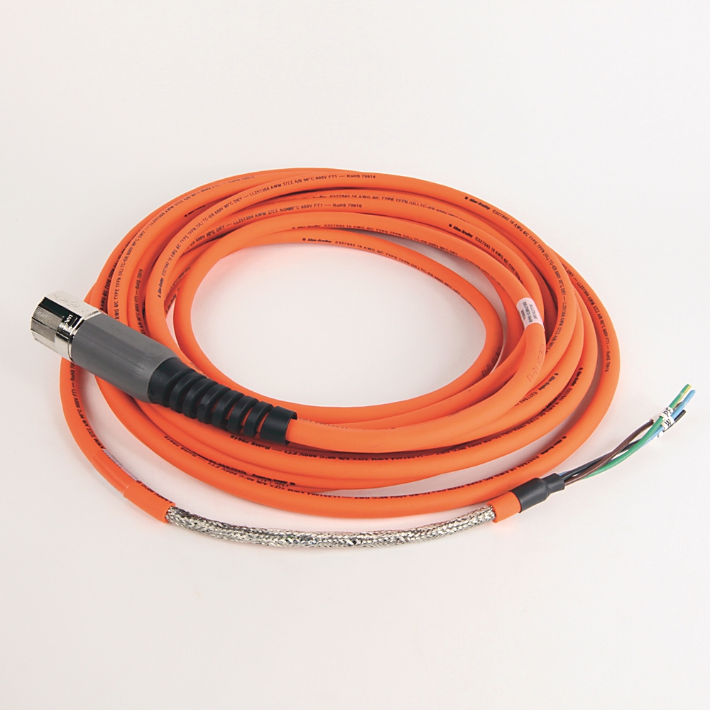Product image for Power Cable non-flex orange 600v 9m