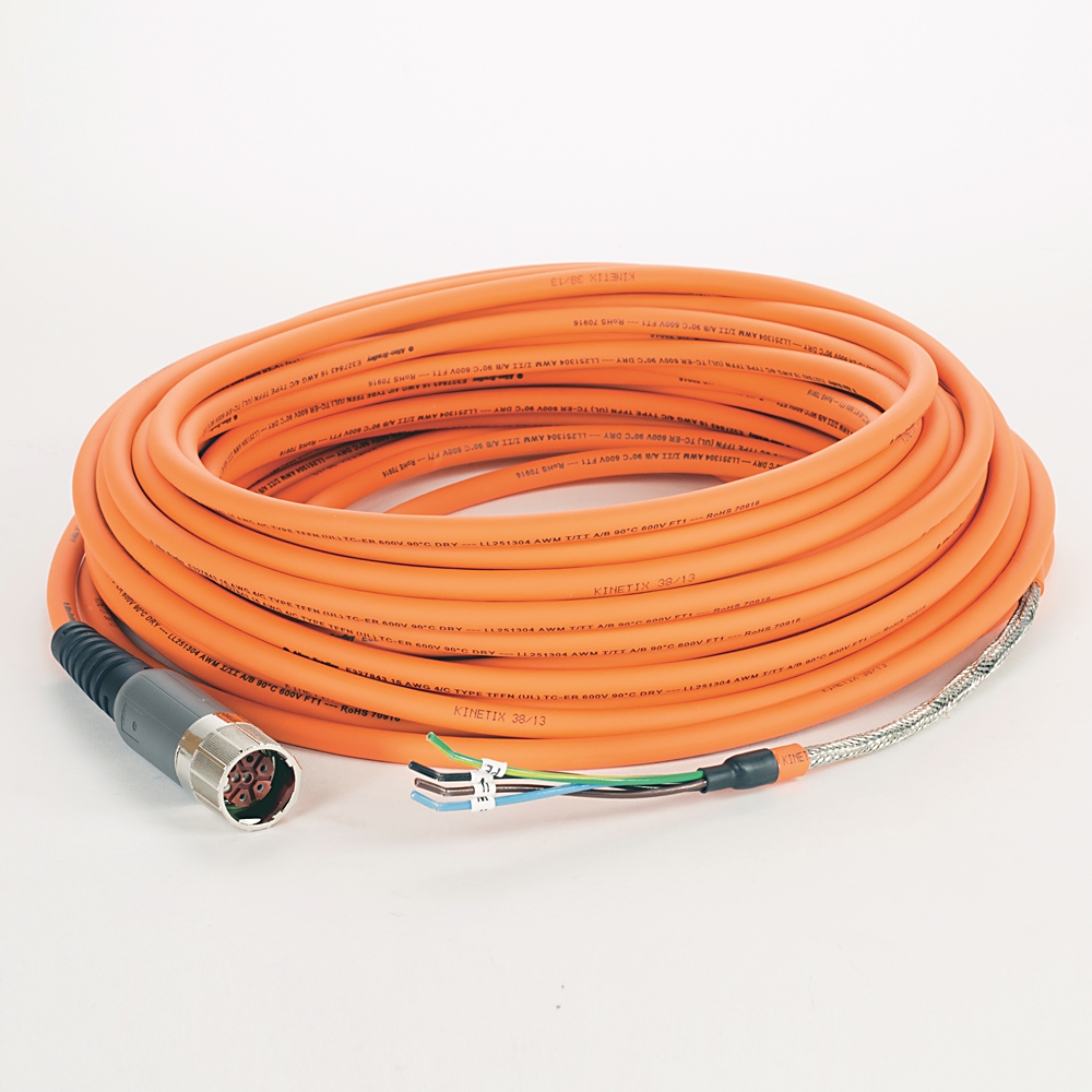 Product image for Power Cable non-flex orange 600v 25m