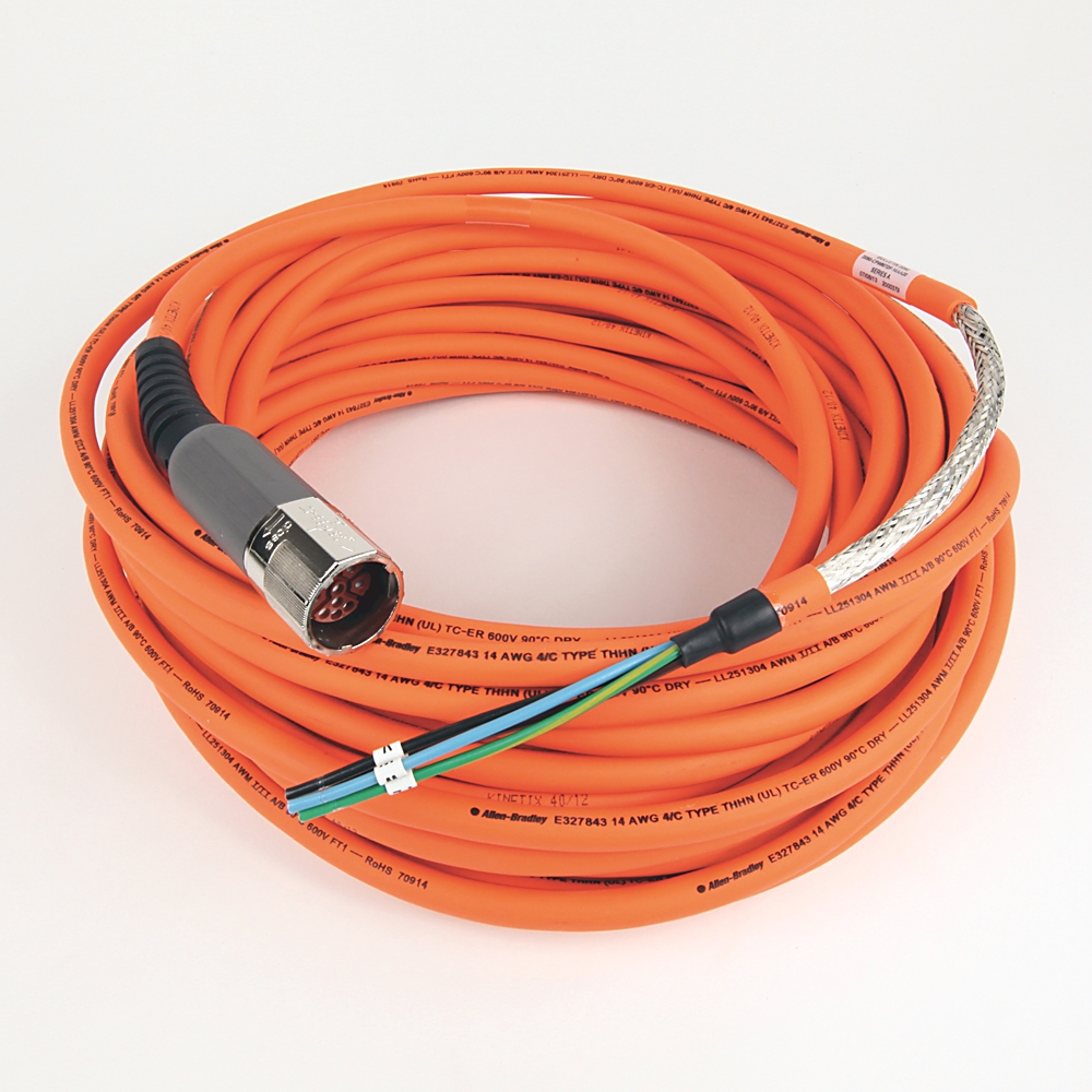 Product image for Cable power non-flex 14AWG TPE M7 orange 20m
