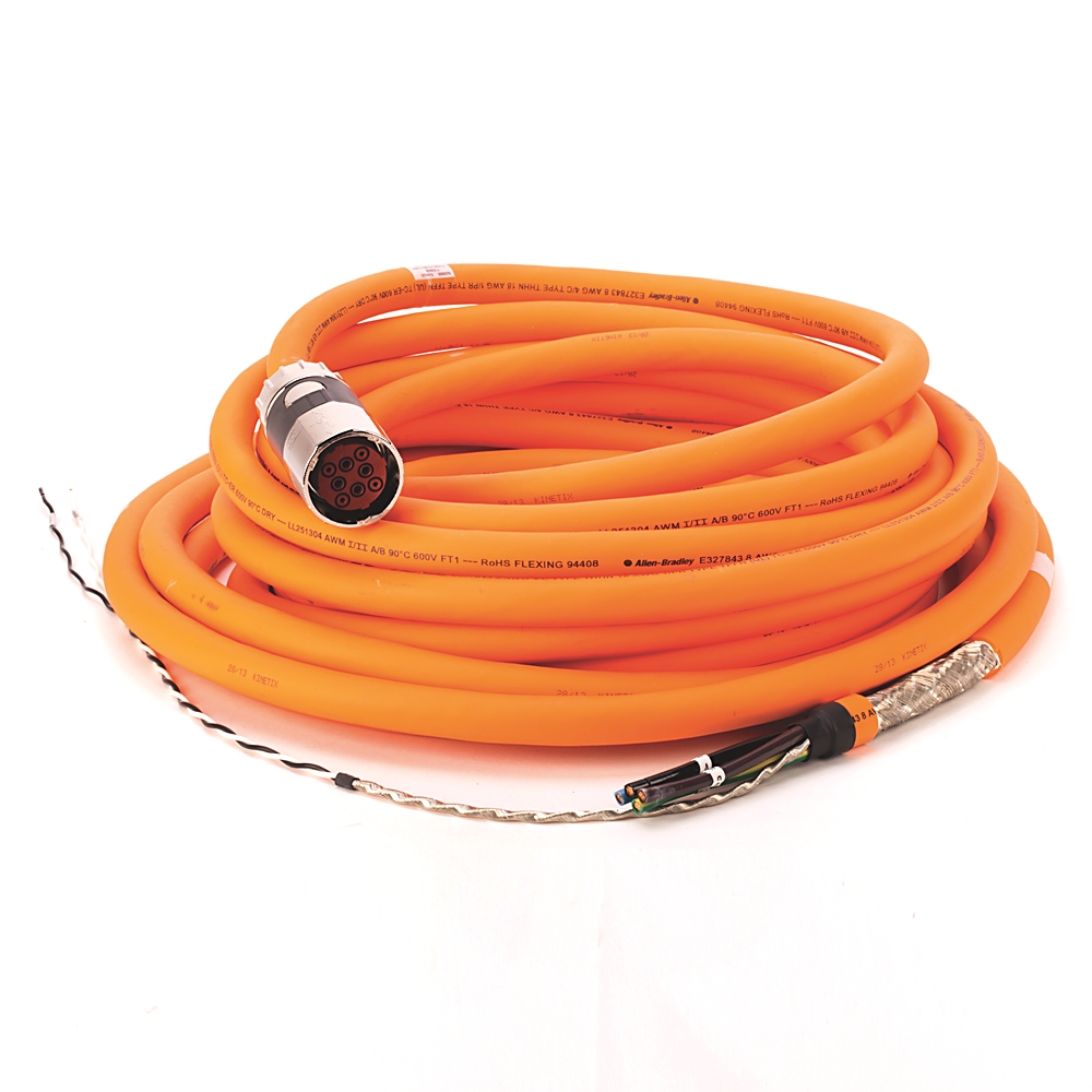 Product image for Cable power/brake continuous flex 8AWG TPE M7 orange 15m