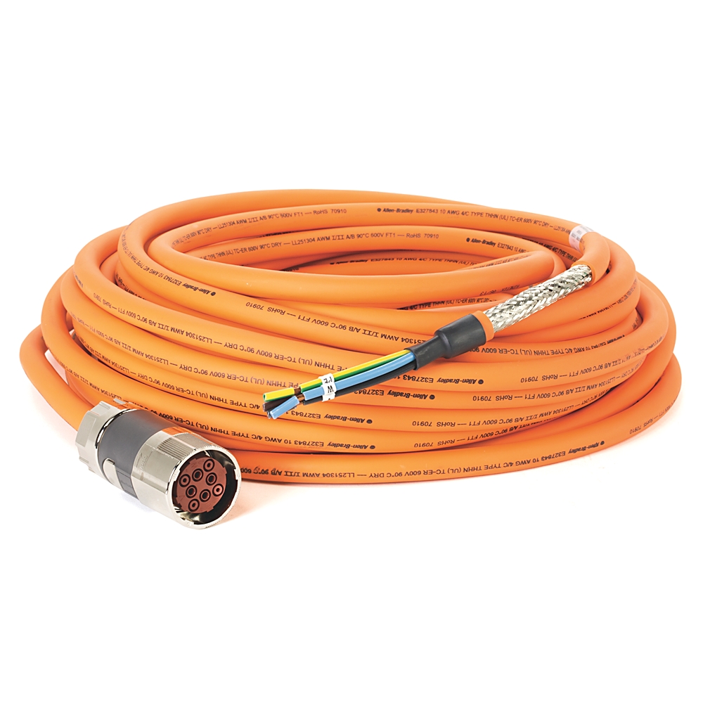 Product image for Cable power non-flex 10AWG TPE M7 orange 25m
