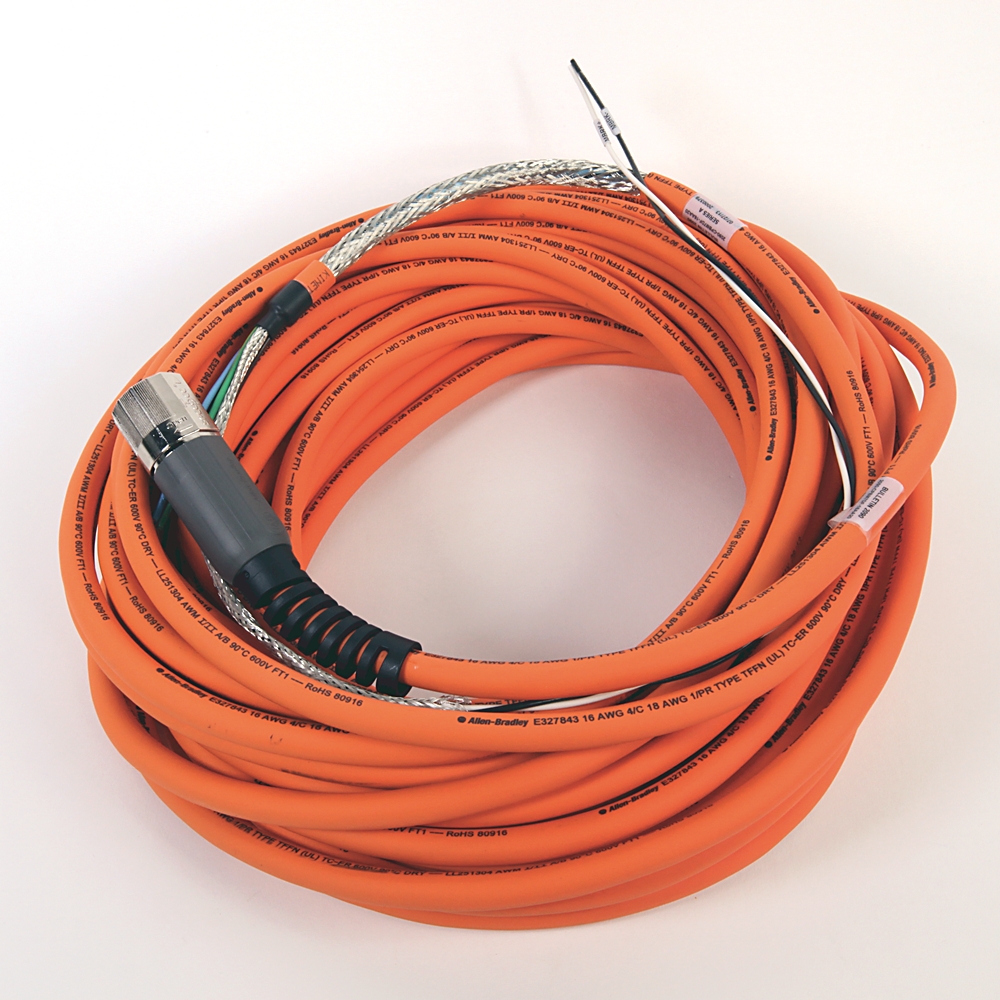 Product image for Cable motor/actuator standard non-flex TPE orange 20m