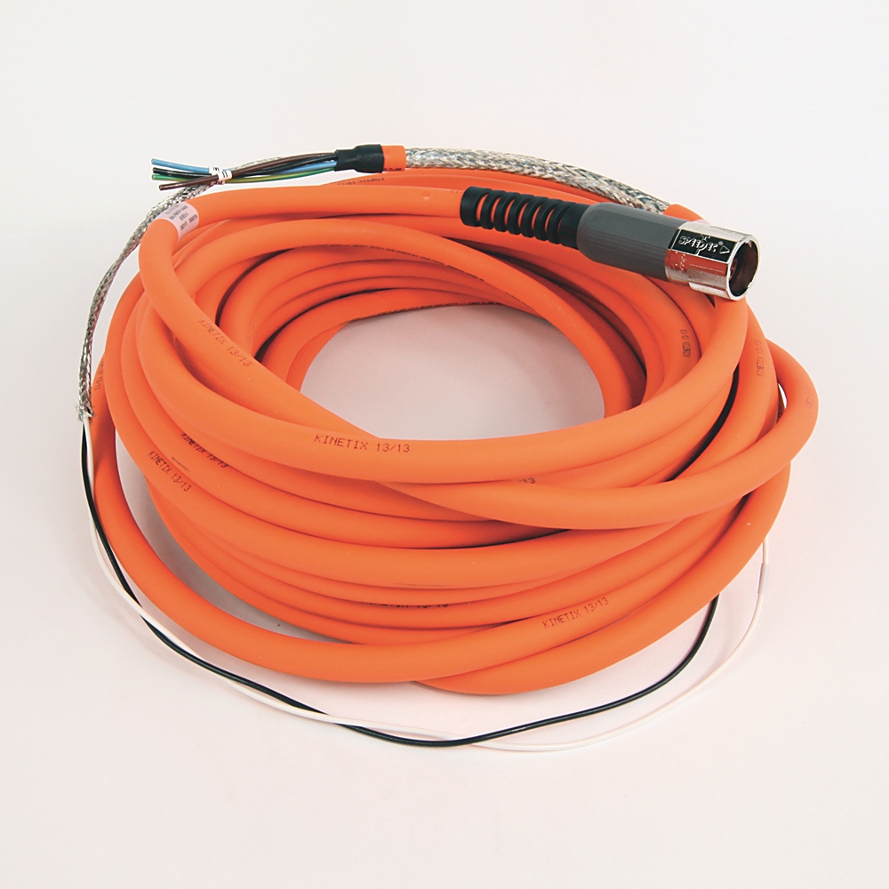 Product image for Cable motor/actuator standard non-flex TPE orange 20m