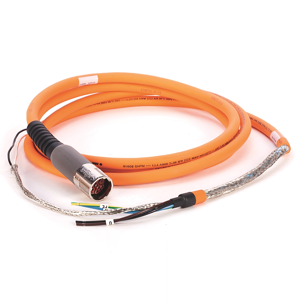 Product image for Cable power/brake non-flex 16AWG TPE M7 orange 3m