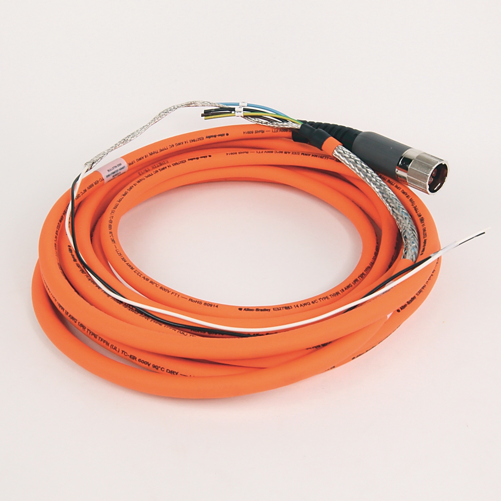 Product image for Cable power/brake non-flex 14AWG TPE M7 orange 7m