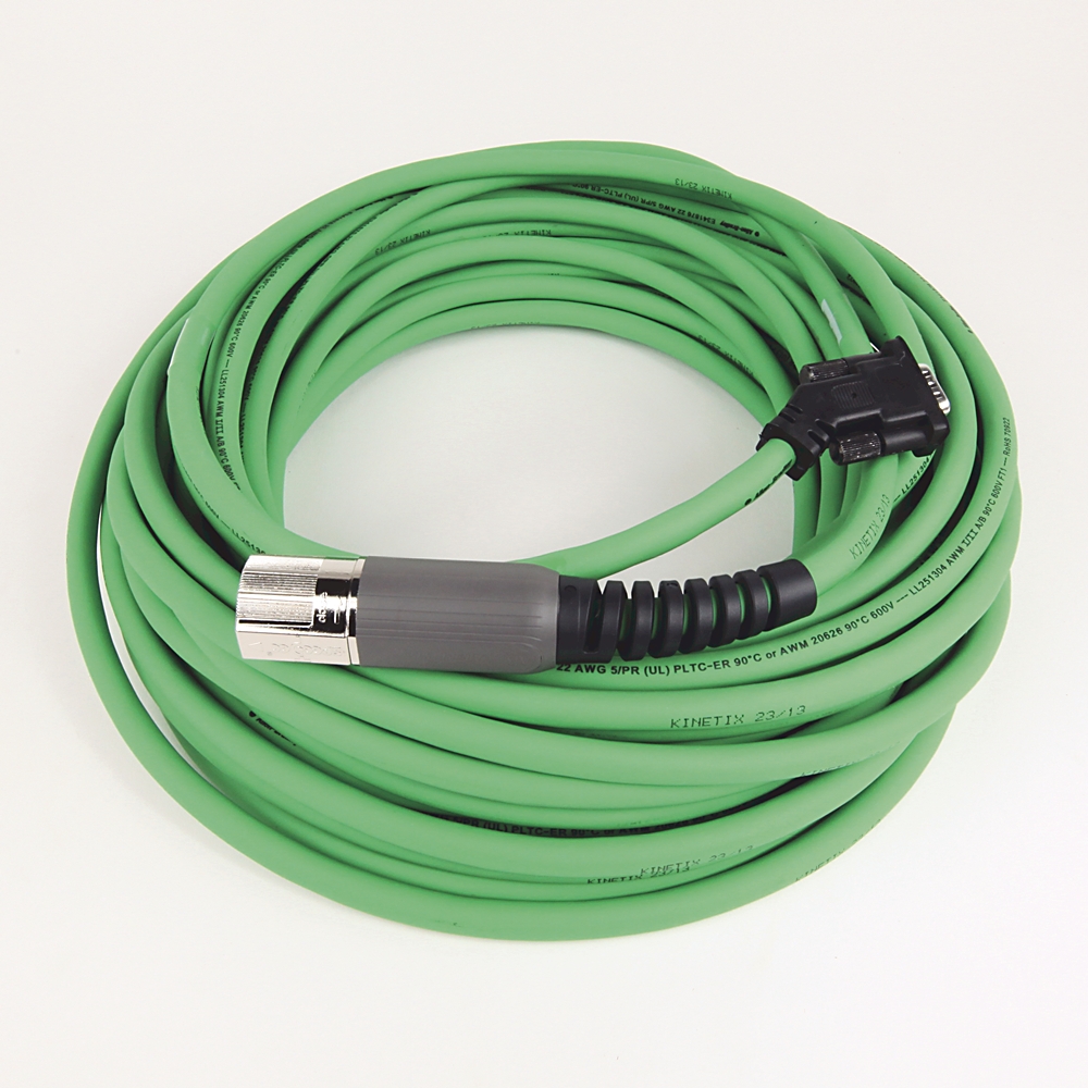Product image for Cable motor/actuator standard non-flex TPE green 20m