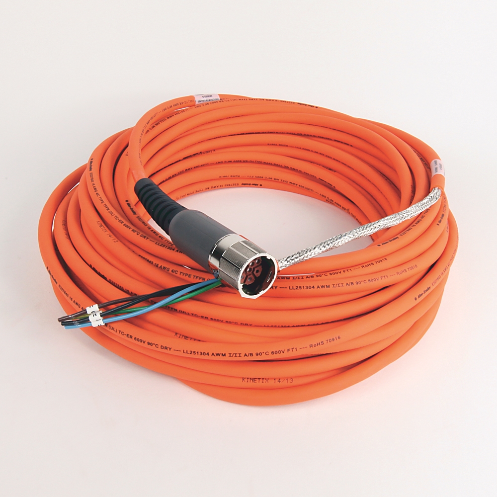Product image for Cable motor/actuator standard non-flex TPE orange 20m
