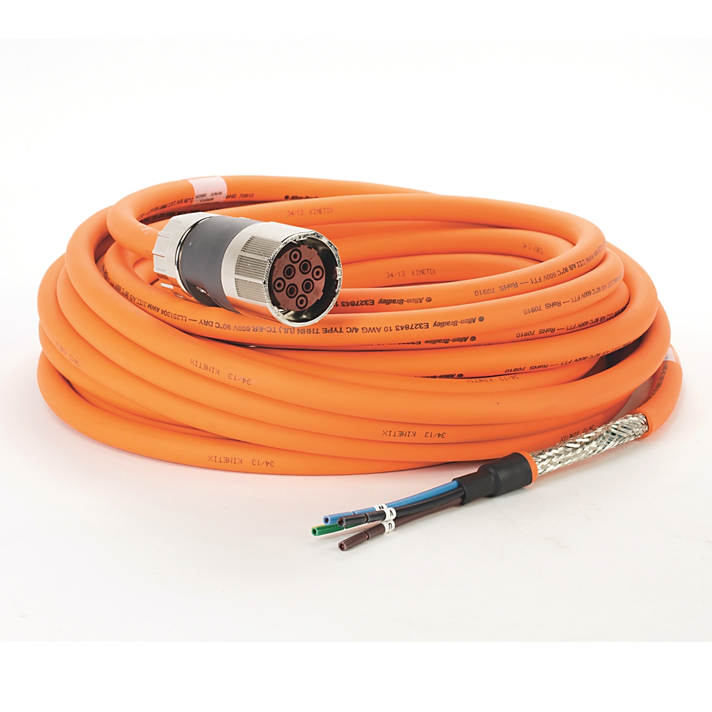 Product image for Cable power non-flex 10AWG TPE M7 orange 20m