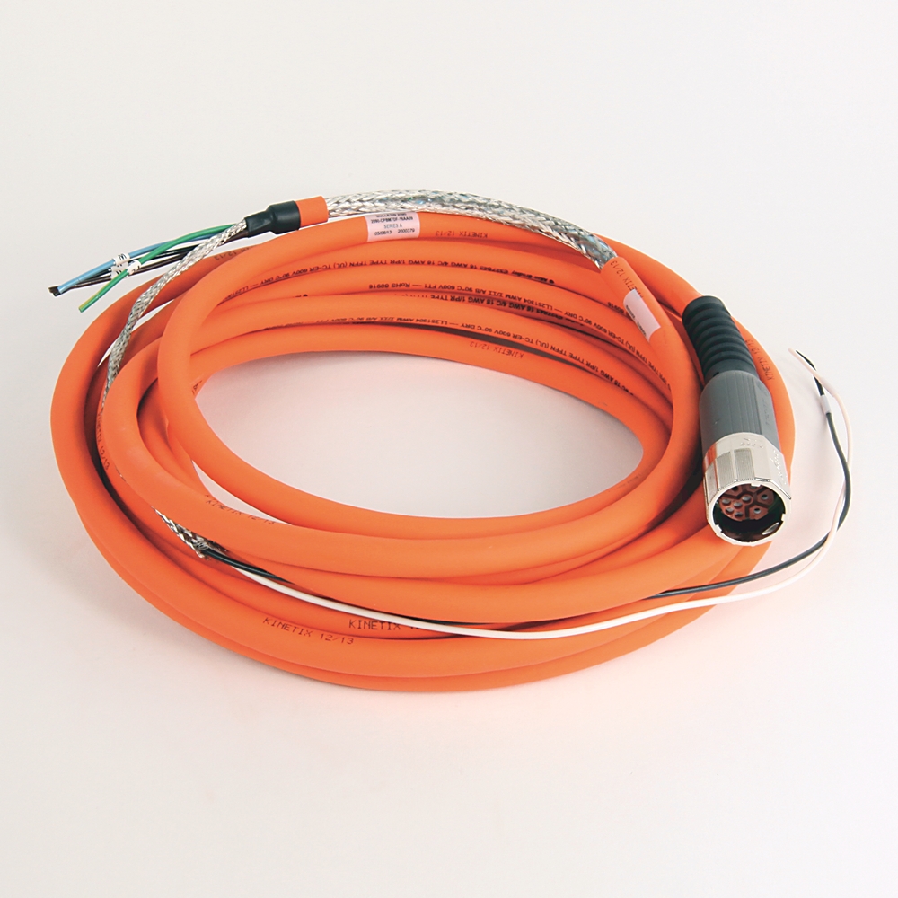 Product image for Power Cable non-flex orange 600v 9m