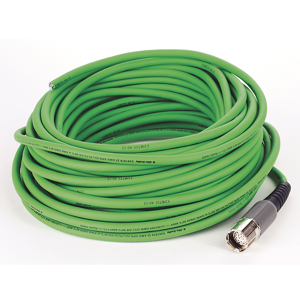 Product image for Feedback Cable non-flex green 600v 25m