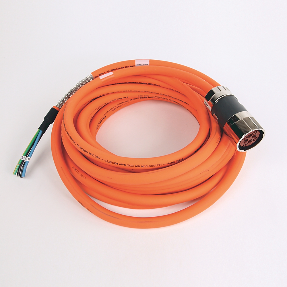 Product image for ABRA 2090-CPWM7DF-10AA12 CABLE 12MT #10G SPEEDTEC MP SERIES STANDARD SERVO POWER DRIVE END PLC: ACTIVE - NON-RETURNABLE