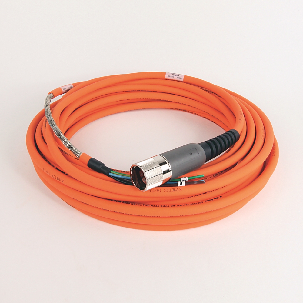 Product image for Cable motor/actuator standard non-flex TPE orange 12m