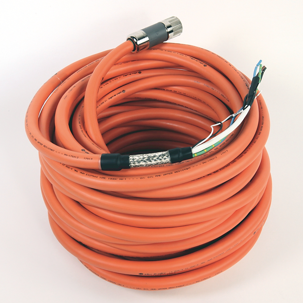 Product image for Cable power single drive-end flying-lead non-flex 20m