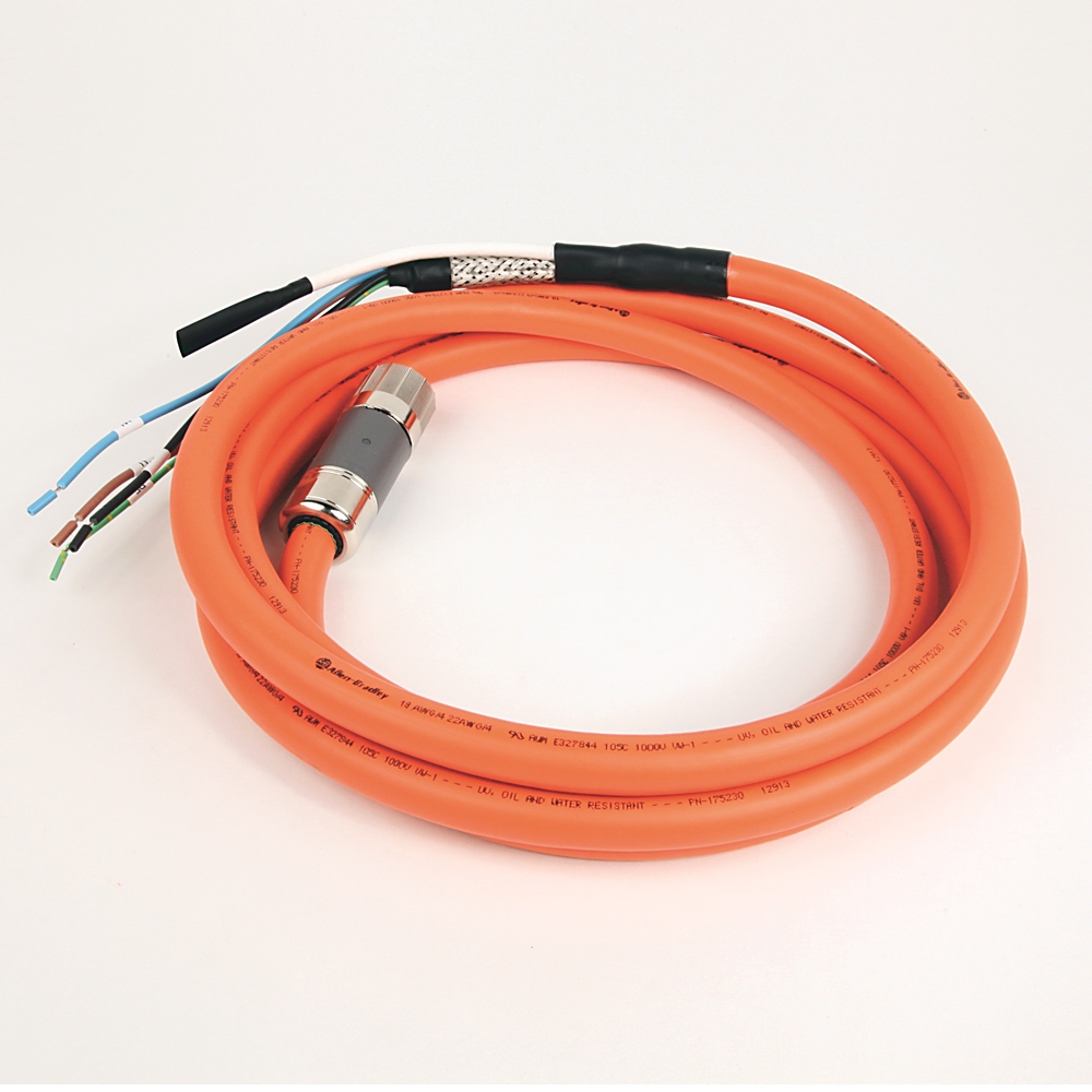 Product image for Cable power non-flex 18AWG TPE orange 9m