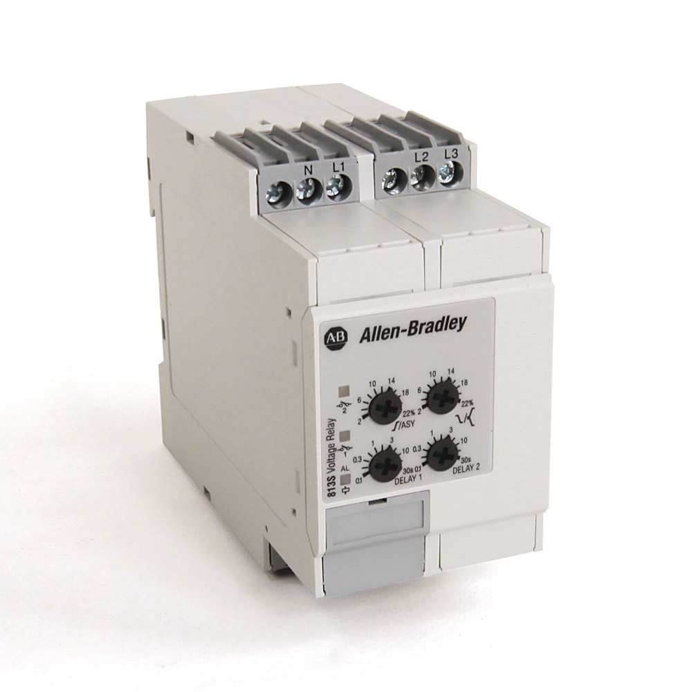 Product image for Relay voltage monitoring 2-form-C 3-phase 110-115VAC