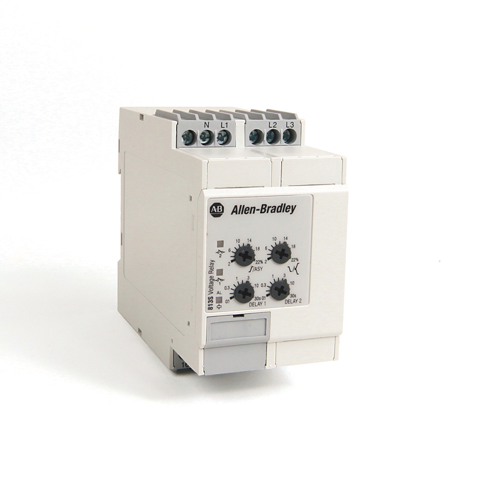 Product image for Relay voltage monitoring 2-form-C 3-phase 208-240VAC