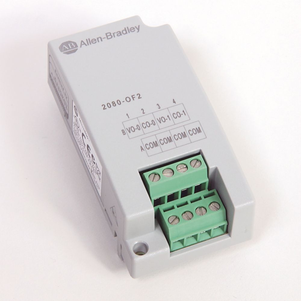 Product image for ABRA 2080-OF2 MICRO800 2 POINT ANALOG OUTPUT PLUG-IN