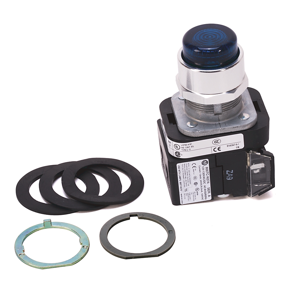 Product image for Push button Illuminated 30mm 800T