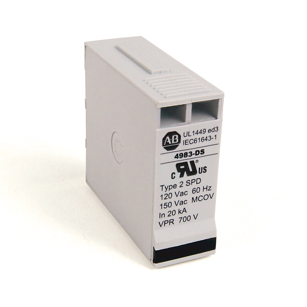 Product image for Module base surge protection 2-pole 80kA 120V