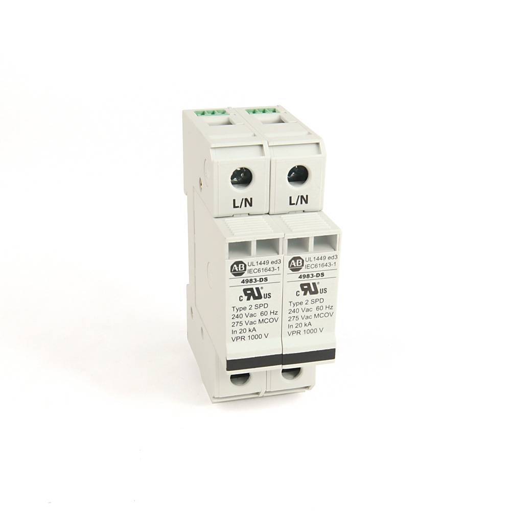 Product image for Module base surge protection 2-pole 80kA 230V